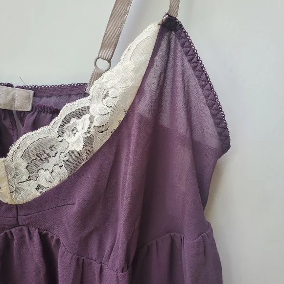 VICTORIA'S Secret Babydoll Slip Lingerie Top Size Med - EUC! - Picture 3 of 12